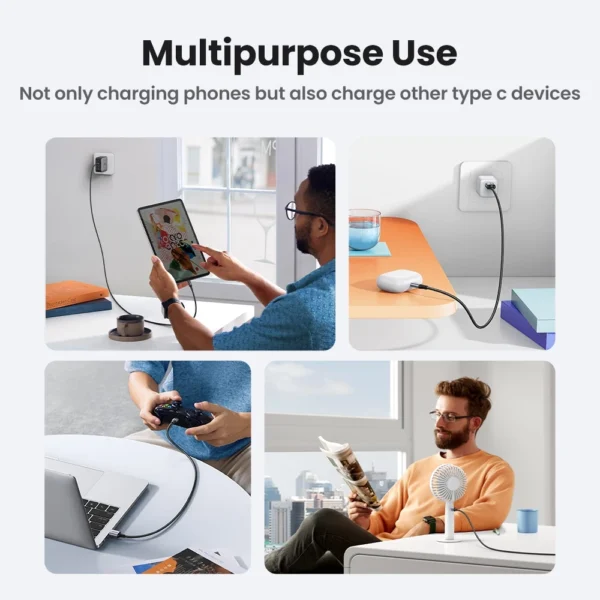 3A USB A to USB C Fast Charging Cable