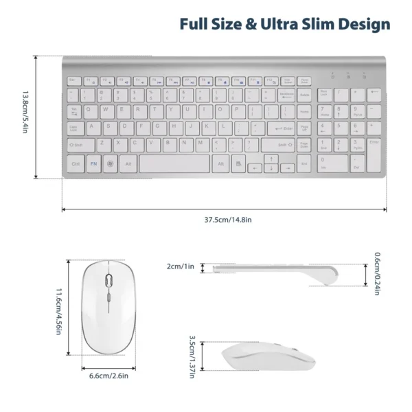 990ea2d89aa226f13576ecf5168a7925 Slim Wireless Keyboard & Mouse Combo