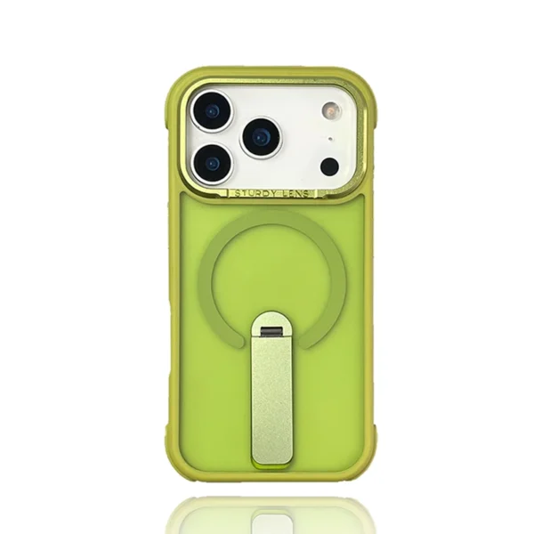 cn-11134207-820l4-mhua3dhh9o94c3 Green Magnetic Phone Case with Built In Kickstand