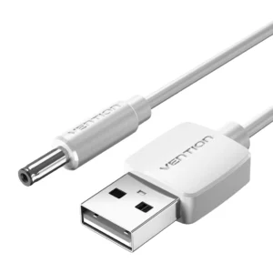 1M USB A to DC 3.5mm Power Cable