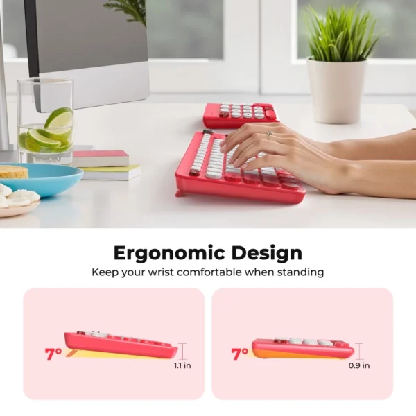 cn-11134207-820l4-mn1b5ixi5ukhf5 Pink Retro Wireless Keyboard & Numeric Keypad Set