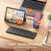 Foldable Bluetooth Keyboard with Touchpad