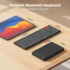 Foldable Bluetooth Keyboard with Touchpad