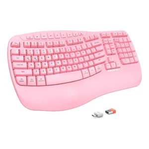 cn-11134207-820l4-mpdc6jgoxo1u3f Pink Ergonomic Wireless Keyboard with Wrist Rest