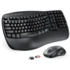 Multi Mode Ergonomic Wireless Keyboard & Mouse Combo