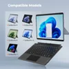 Wireless Backlit Keyboard with Touchpad