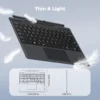 Wireless Backlit Keyboard with Touchpad