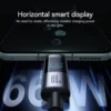 my-11134207-820l5-mkaa8h7itq8390 66W USB A to USB C Cable with Digital Power Display