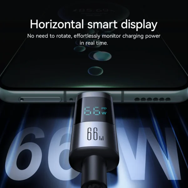 my-11134207-820l5-mkaa8h7itq8390 66W USB A to USB C Cable with Digital Power Display
