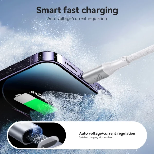 1M 30W USB C to Lightning Fast Charging Cable