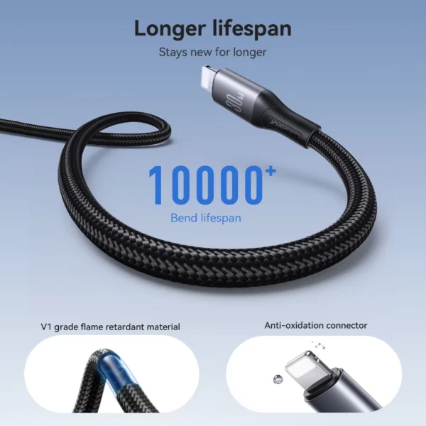 1M 30W USB C to Lightning Fast Charging Cable