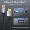 my-11134207-820l8-mnyj8styd1q8b8 Display Port 1.4 Cable 8K@60Hz