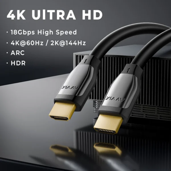 my-11134207-820lb-movbos723ito36 High Speed HDMI HDMI 2.0 Cable 4K 60Hz Cable