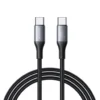 60W USB C to USB C Fast Charging Braided Cable