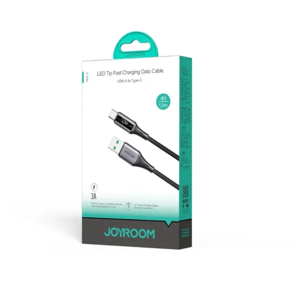3A USB A to USB C Fast Charging Braided Cable