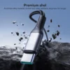 60W USB C to USB C Fast Charging Braided Cable