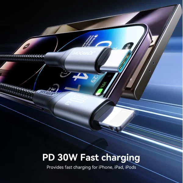 1M 30W USB C to Lightning Fast Charging Cable